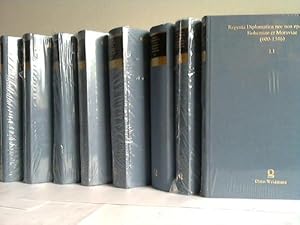 Image du vendeur pour Regesta diplomatica nec non epistolaria Bohemiae et Moraviae (600 - 1346). Band I.1/I.2/II.1II.2.//III.I/III/2/IV.1 und IV.2, 4 Bnde in 8 Bnden mis en vente par Celler Versandantiquariat