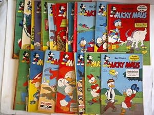 Micky Maus. Die größte Jugendzeitschrift der Welt. Heft Nr. 1 - 35 (ohne 14 und 27). Zusammen 33 ...