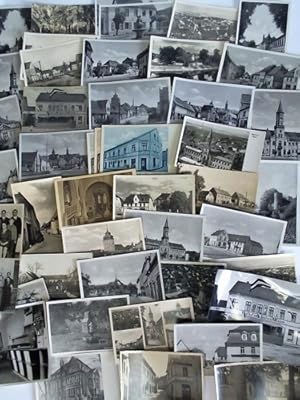 Sammlung von 41 Ansichtskarten und 6 Fotografien