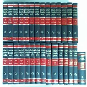 Collier's Encyclopedia with Bibliography and Index. 24 Bände, 4 Jahrbücher und 1 Dictionary