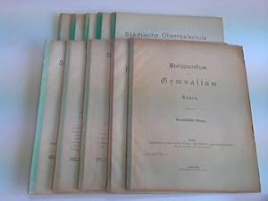 Berichte über die Oberrealschule, Realgymnasium,Gymnasium und Realschule zu Hagen i. W. von 1890-...