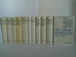 Die deutsche Literatur. Texte und Zeugnisse. 7 Bände in 11 Büchern