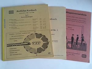 Amtliches Kursbuch. Sommer 29.5.1960-1.10.1960. Teil 1: Fernverbindungen. Nebst Fahrplan-Mitteilu...