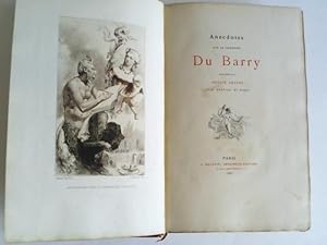 Anecdotes sur la Comtesse Du Barry