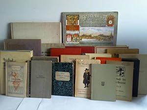 Sammlung von 21 historischen Buchausgaben zur Geschichte Hamburgs