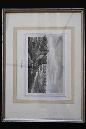 Image du vendeur pour Landschaft - Lithographie mis en vente par Celler Versandantiquariat