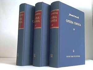 Seller image for Opera Omnia tam antea sparsim edita, quam hactenus inedita. Band I, III und IV (ohne Band II). 3 Bnde for sale by Celler Versandantiquariat