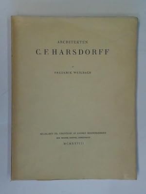 Seller image for Architekten C. F. Harsdorff for sale by Celler Versandantiquariat