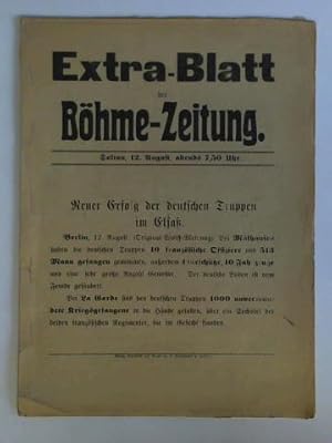 Extrablatt der Böhme-Zeitung / Soltauer Nachrichten. 14 Flugblätter aus 1914 - 1915 und 1 Flugbal...