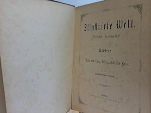 Bild des Verkufers fr Deutsches Familienbuch. Bltter aus Natur und Leben, Wissenschaft und Kunst zum Verkauf von Celler Versandantiquariat