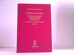 Wibald von Stablo. Seine illuminierten liturgischen Prachthandschriften, ihre Provenzienzen und d...