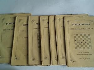 Bild des Verkufers fr Schachzeitung gegrndet von der Berliner Schachgesellschaft. Hefte April Dezember 1860. 9 Hefte zum Verkauf von Celler Versandantiquariat