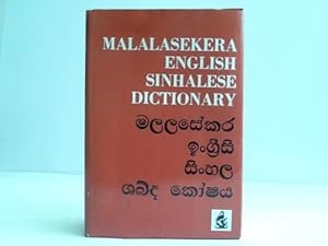 Bild des Verkufers fr English-Sinhalese Dictionary zum Verkauf von Celler Versandantiquariat