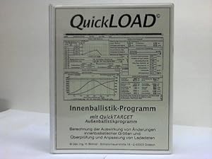 QuickLOAD. Innenballistik-Programm mit QuickTARGET Außenballistikprogramm. Berechnung der Auswirk...