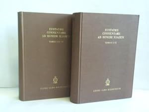 Commentarii ad Homeri Iliadem ad Fidem Exempli Romani Editi. 4 Bände in 2. Bänden