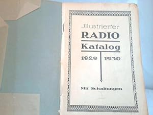 Image du vendeur pour Illustrierter Radio Katalog 1929 - 1930 mis en vente par Celler Versandantiquariat