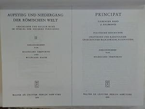 Bild des Verkufers fr Principat Siebenter Band (1. und 2. Halbband in Einem) zum Verkauf von Celler Versandantiquariat