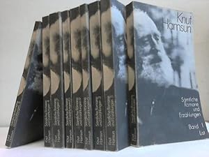Sämtliche Romane und Erzählungen, Band 1 und 3 bis 9. Neun Bände (von 10 Bänden)