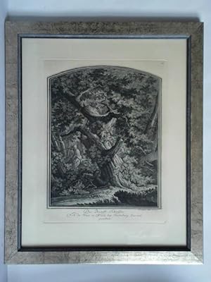 Seller image for Das Brunfft-Schiessen. Nach der Natur im Walde bey Starberg. Anno 1736 gezeichnet - Kupferstich von J. E. Ridinger for sale by Celler Versandantiquariat