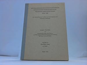 Die Eingliederung der ehemals selbständigen Norddeutschen Truppenkörper in die Preussische Armee ...