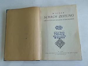 Bild des Verkufers fr Wiener Schach-Zeitung. Organ fr das gesamte Schachleben. V. Jahrgang aus 1927 zum Verkauf von Celler Versandantiquariat