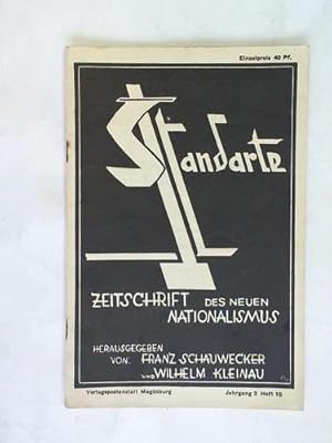 Imagen del vendedor de Standarte. Zeitschrift des neuen Nationalsozialismus. Jahrgang 2 Heft 10 a la venta por Celler Versandantiquariat
