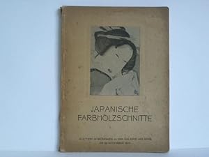 Bild des Verkufers fr Katalog einer Sammlung von Japanischen Farbholzschnitten zum Teil aus dem Besitz des Herrn Ernst Kropp, Mnchen zum Verkauf von Celler Versandantiquariat