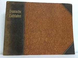 Imagen del vendedor de Deutsche Luftfahrt a la venta por Celler Versandantiquariat