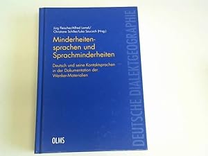 Bild des Verkufers fr Minderheitensprachen und Sprachminderheiten: Deutsch und seine Kontaktsprachen in der Dokumentation der Wenker-Materialien zum Verkauf von Celler Versandantiquariat