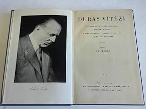 Image du vendeur pour Duras Vitezi. Sachove dilo ceskeho velmistra Oldricha Durasa s jejo slavnymi turnajovymi partiemi a sachovymi problemy mis en vente par Celler Versandantiquariat