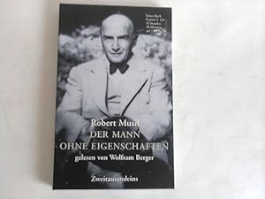 Bild des Verkufers fr Der Mann ohne Eigenschaften. 2 MP3-CDs und Beiheft zum Verkauf von Celler Versandantiquariat