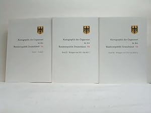 Imagen del vendedor de Kartographie der Gegenwart in der Bundesrepublik Deutschland '84. 3 B�nde a la venta por Celler Versandantiquariat