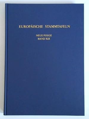 Europäische Stammtafeln, Neue Folge, Band XIX: Zwischen Weser und Oder