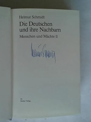 Die Deutschen und ihre Nachbarn. Menschen und Mächte II