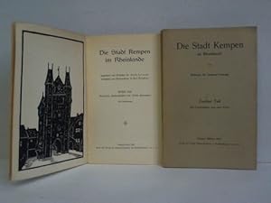 Seller image for Die Stadt Kempen im Rheinlande. 2 Bnde for sale by Celler Versandantiquariat