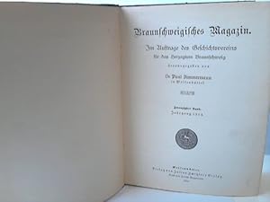 Image du vendeur pour Braunschweigisches Magazin. 20., 21. und 22. Band in einem mis en vente par Celler Versandantiquariat