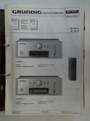 Sammlung von 30 Service Manuals - HiFi-Geräte