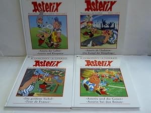 Asterix. Werkedition mit Lexikon. Band 1-8. 8 Bände in 4 Bänden