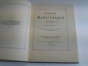 Bild des Verkufers fr Almanch von Radierungen zum Verkauf von Celler Versandantiquariat