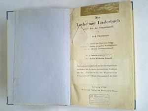 Das Locheimer Liederbuch nebst der Ars Organisandi. Als Dokumente des deutschen Liedes sowie des ...