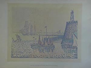 Bild des Verkufers fr Segelschiffe - Farblithographie zum Verkauf von Celler Versandantiquariat