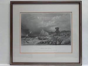 Wreck off Dover. From the picture in the Possession of C. J. Northcote - Stahlstich, gezeichnet v...