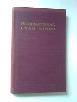 Image du vendeur pour International Load Lines mis en vente par Celler Versandantiquariat