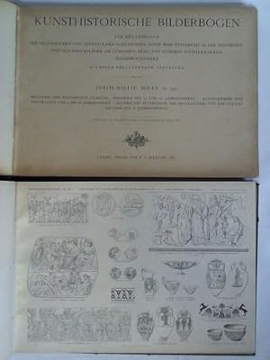 Imagen del vendedor de Fr den Gebrauch bei akademischen und ffentlichen Vorlesungen, sowie beim Unterricht in der Geschichte und Geschmackslehre an Gymnasien, Real- und Hheren Tchterschulen zusammengestellt. 2 Bnde (von 3 Bnden) a la venta por Celler Versandantiquariat