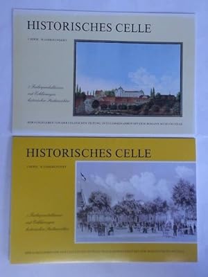 Historisches Celle - 1. und 2. Serie, 19. Jahrhundert. Zusammen 2 Mappen