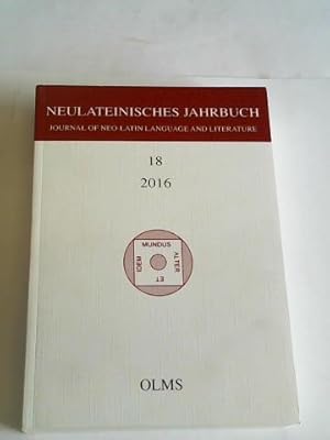 Bild des Verkufers fr Neulateinisches Jahrbuch Band 18 / 2016. Journal of Neo-Latin Language and Literature zum Verkauf von Celler Versandantiquariat