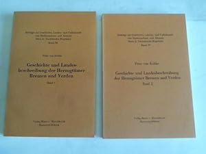 Bild des Verkufers fr Geschichte und Landbeschreibung der Herzogthmer Bremen und Verden, Band 1 und 2. Zwei Bnde zum Verkauf von Celler Versandantiquariat