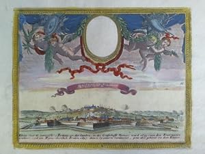 Image du vendeur pour Charle-Roy. In der Grafschafft Namur - Colorierter Kupferstich, (angefertigt von G. Bodenehr) mis en vente par Celler Versandantiquariat