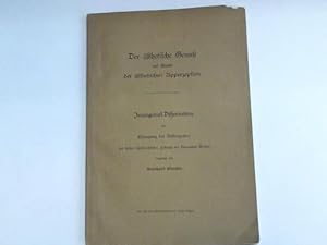 Der ästhetische Genuß auf Grund der ästhetischen Apperzeption