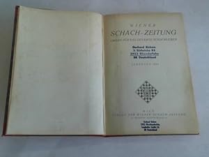 Seller image for Wiener Schach-Zeitung. Organ fr das gesamte Schachleben. XXXI. Jahrgang aus 1934 for sale by Celler Versandantiquariat